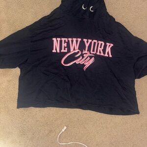 H&M Black New York City Hoodie